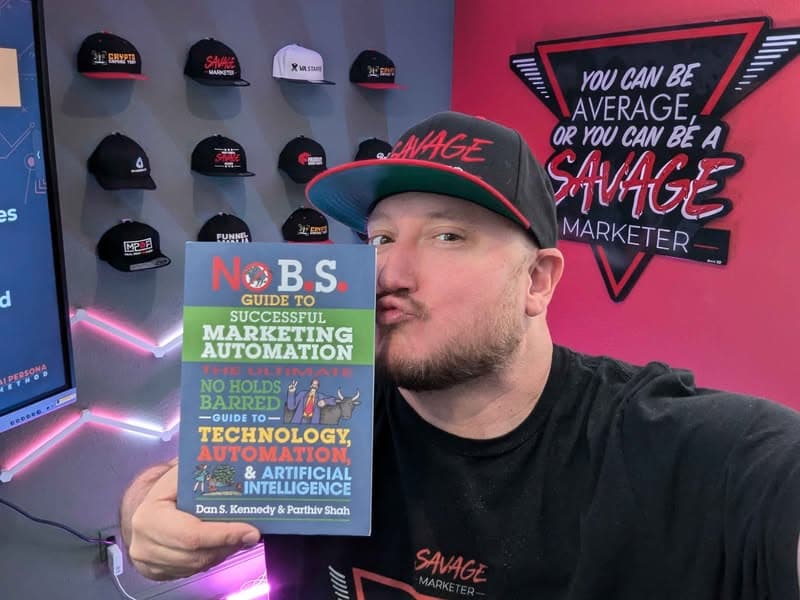 Jeff J Hunter featured in Dan Kennedy's No B.S. Guide to Marketing Automation and AI